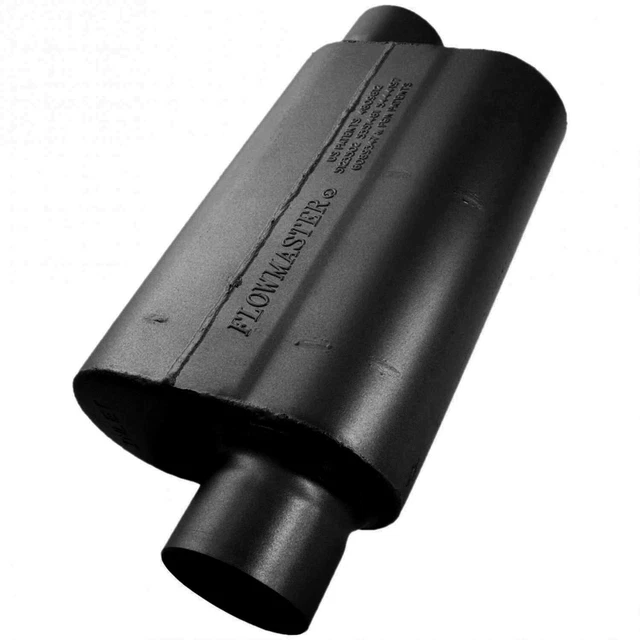 Flowmaster Resonator - Universal - 3.00 in. Offset In / 3.00 in. Offset Out