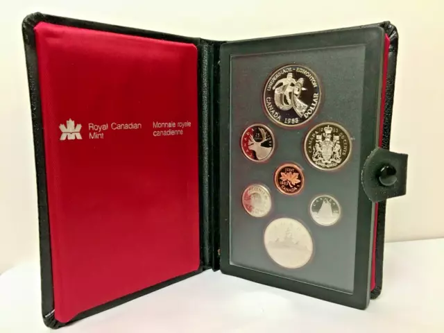 *CANADA* uncirculated 7 coins "1983 PROOF SET"