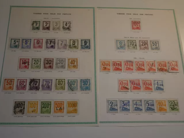 France Lot 51 Timbres Pour Colis Postaux Neufs Et Obliteres. Bonne Cote