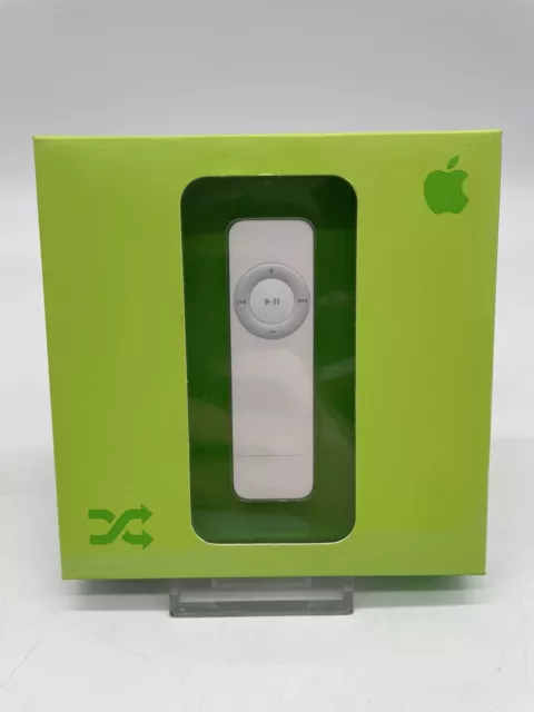 1x Apple Ipod Shuffle 512MB 1. Generation M9724FD/A NEU&versiegelt Sammlerstück