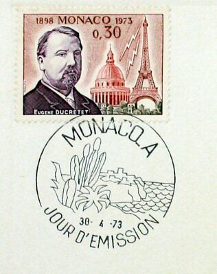Ducretet MONACO E 1973 timbre  921 neuf** 