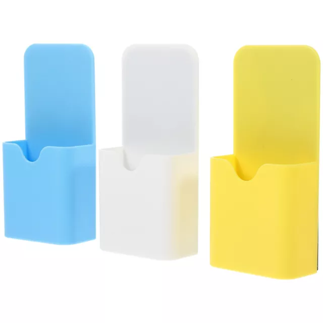 3Pcs Magnetic Pen Holder Dry Erase Marker Holder Magnetic Storage Box Home