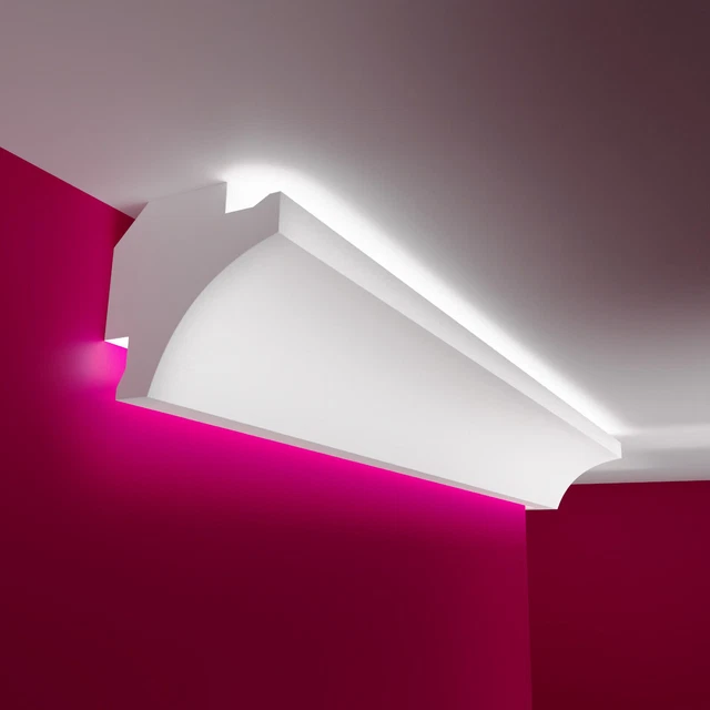 ELHARE striscia di stucco Profili per strisce luminose a LED profilo per...