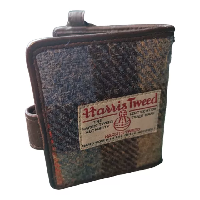 Harris Tweed men's wallet/purse. Hand woven in the outer Hebrides. Great Gift