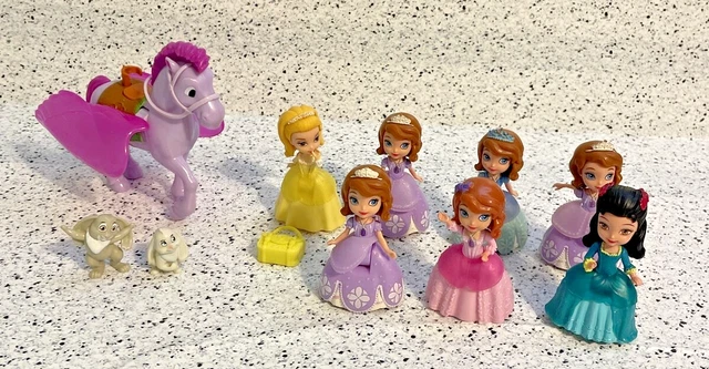 DISNEY PRINCESS SOFIA The First Sophia Figurines Figures Dolls Lot of 7 ...