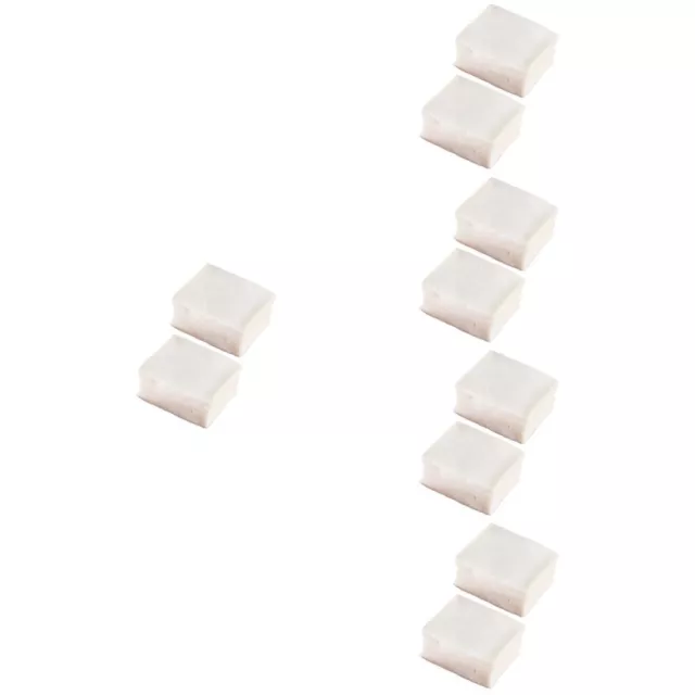 10 Pcs Simuliertes Tofu-Modell PVC Kind Zappelspielzeug Für Kinder