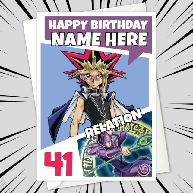 happy birthday yugioh card Yu-Gi-Love Vday Card main image 1