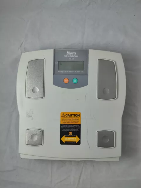 Analizador de medición de grasa corporal escala Tanita TBF-611 funciona probado