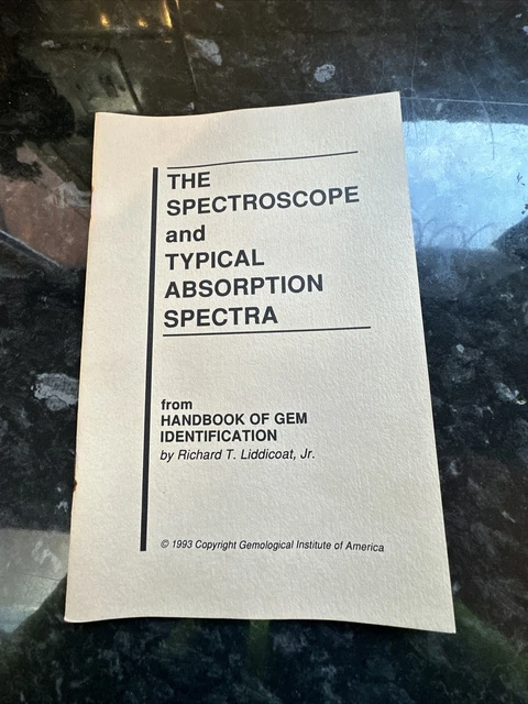 GIA GEM INSTRUMENTS The Spectroscope And Typical Absorption Spectra ...