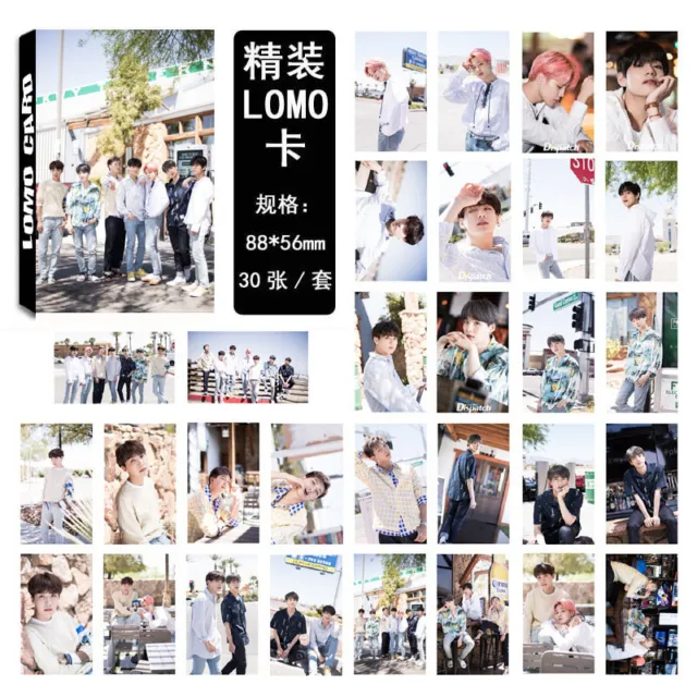 For BTS Bangtan Boys LOMO Cards (Group and Personal) 30 pcs Photocard Poster