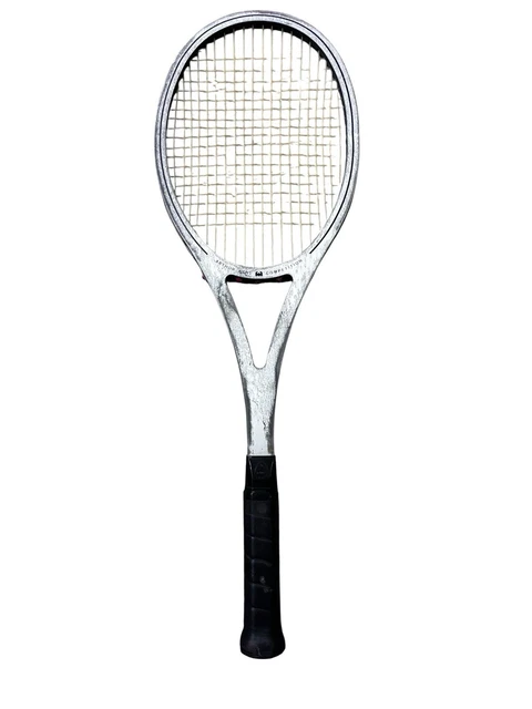 Raquette De Tennis Classique Arthur Ashe AMF Head Competition - Taille 4-3/8, Occasion Très Bon état, Avec Housse
