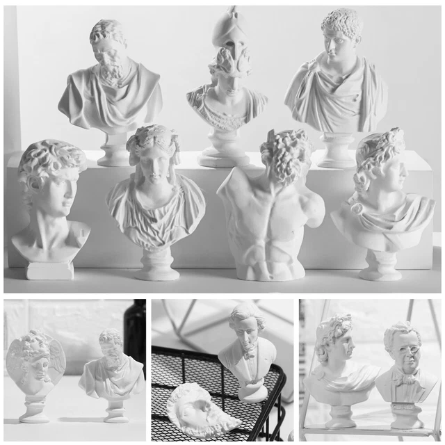 Busto David In Resina - Statua Decorativa 30cm, Mitologia Greca - Foto 3