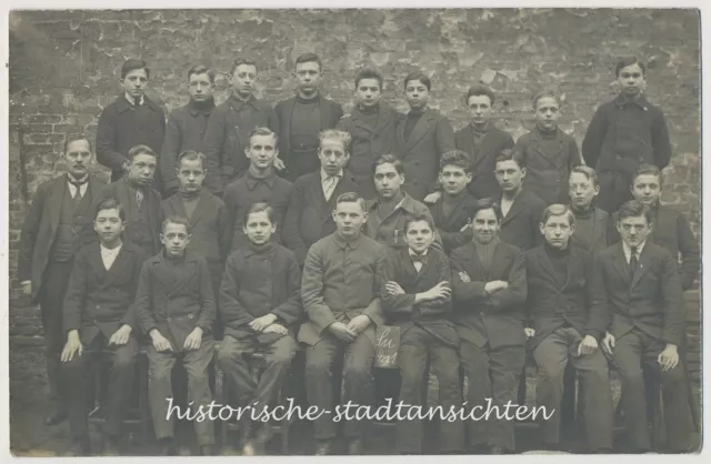 Berufsschule Schulklasse - Bambino Männer - Vecchia Foto 1920er