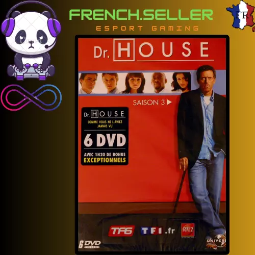 coffret DVD DR HOUSE intégrale saison 3 - Neuf sous blister / VF