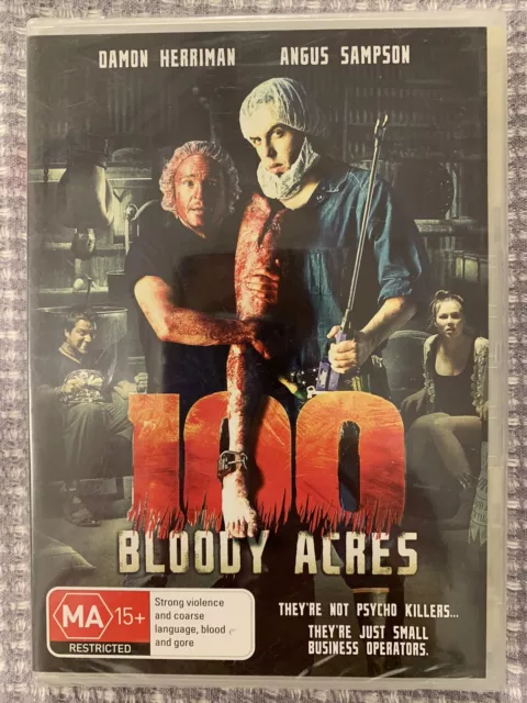 100 Bloody Acres DVD Angus Sampson Herriman Aussie Horror R4 Brand New Sealed