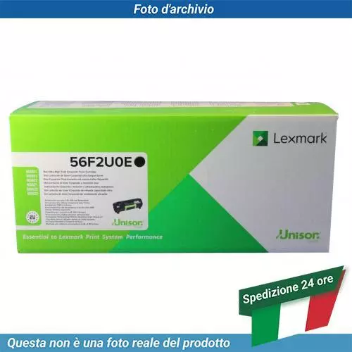 56F2U0E Lexmark MS521DN Cartuccia del Toner Nero