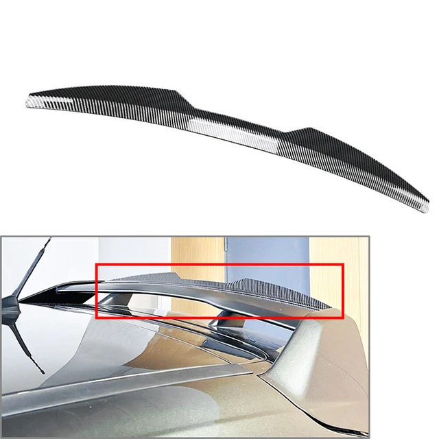 Spoiler Posteriore Per Tetto Kitt Per VW T5 T5.1 (2003-2015) - Portellone Singolo. Non Verniciato In PU, Stile Sportivo Aftermarket.