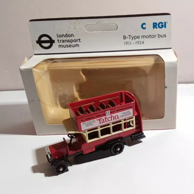 Corgi London Transport Museum - B-Type Motor Bus 1911-1924 London General Boxed