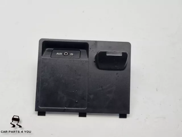 Bmw X5 E70 2006 - 2009 In Arm Rest Centre Console Aux Input Trim 9115085