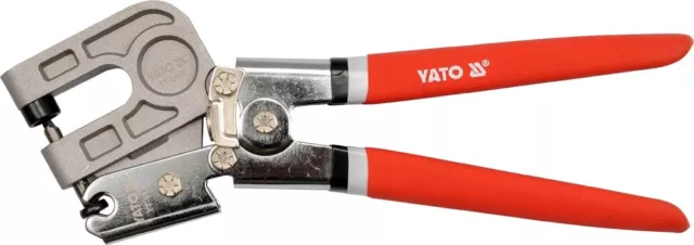 Yato YT-5130 Profi-Trockenbauzange für die schnelle Verbindung von Profilen 275