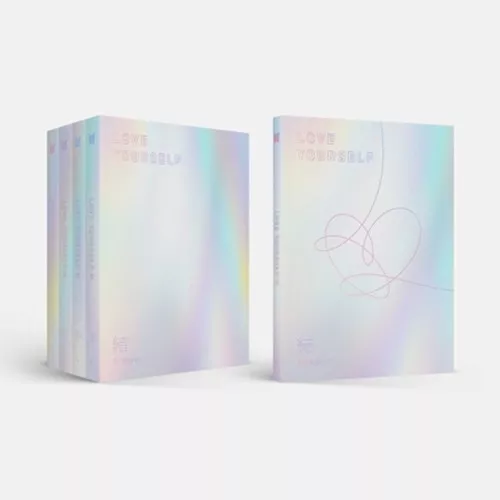 BTS LOVE YOURSELF 結 ANSWER Album RANDOM 2CD+Foto Buch+Buch+Karte+Sticker SEALED