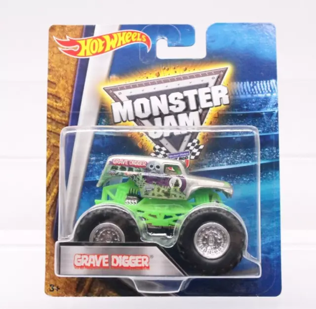 Grave Digger Ford Panel Monster Jam Truck Hot Wheels 1:64 Mattel 2015 NEU OVP