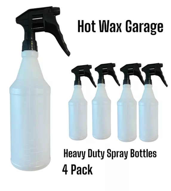 Plastic Trigger Spray Bottle 16 oz Heavy Duty Chemical Resistant Sprayer