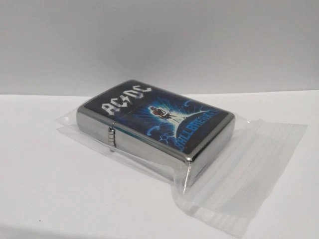Zippo 2010 ACDC Ball Breaker Case No Insert No Box Read 2
