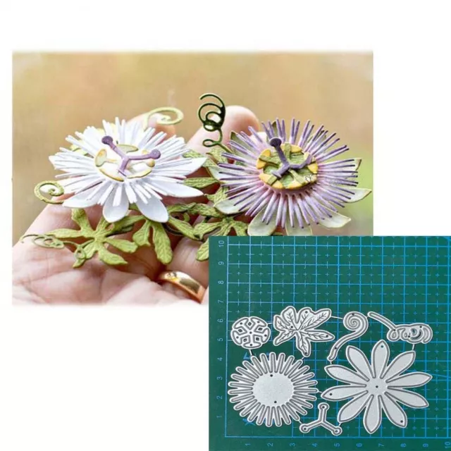 Flowers Leaves Metal Cutting Dies Stencil DIY Scrapbooking Paper Decorative Die
