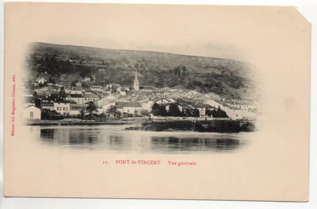 PONT SAINT VINCENT - Meurthe et Moselle CPA 54 - vue generale