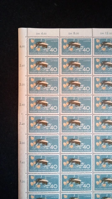 DDR 1959 kpl. Bogen Mi 692 Postfrisch siehe Fotos (A 8254) 3