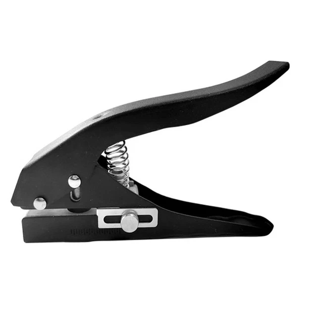 Kozelo Outil De Poinçonnage Pour Cuir 24mm - Foret Rotatif Acier Carbone Tige Hexagonale 1/4" - Longueur 121mm Pour Artisanat Cuir Et Tissu
