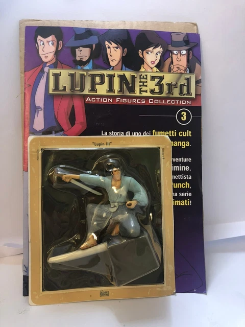 Lupin III – Porte-clé articulé souple 10 cm – Banpresto 1998