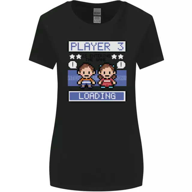 T-shirt donna taglio più largo gravidanza Expecting Dad Mum to Be