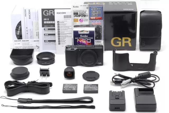 [NEAR MINT In Box] Ricoh GR Digital ii 16.2MP Compact  Digital Camera From JAPAN