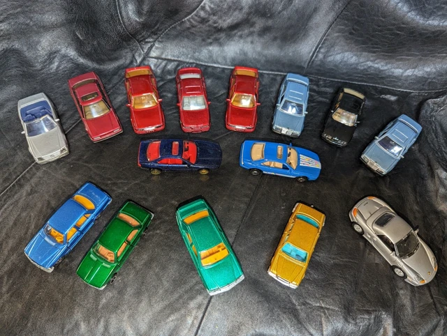 lot 1G ADULT OWNED 15 hot wheels matchbox tomica majorette MERCEDES BMW VOLVO ET