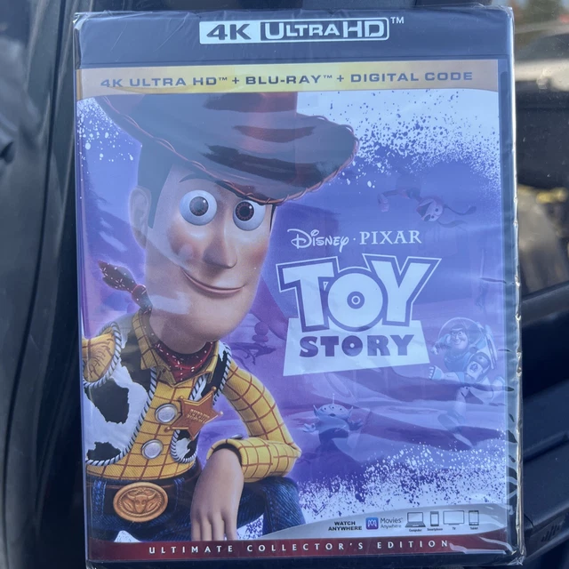 TOY STORY (4K Ultra HD + BluRay + Digital 1995) New Sealed 16.99