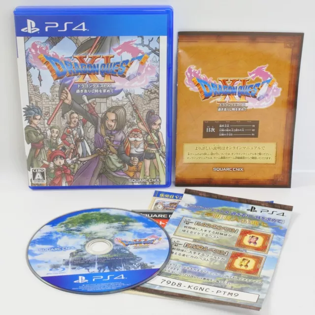 Dragon Quest X DQ X, offline normal PS4 Mint from Japan Region Free