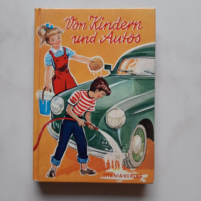 von Kindern und Autos Helge Darnstädt vintage Buch Kinderbuch