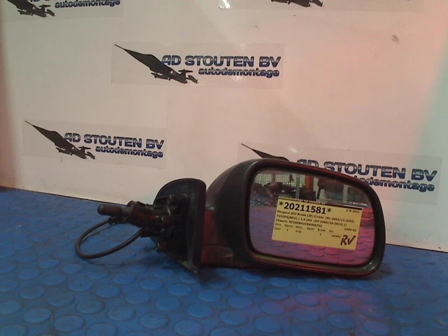 Specchietto Retrovisore Interno Per Peugeot 207 E 307 (2006-2010) - Ricambio Auto - Foto 7