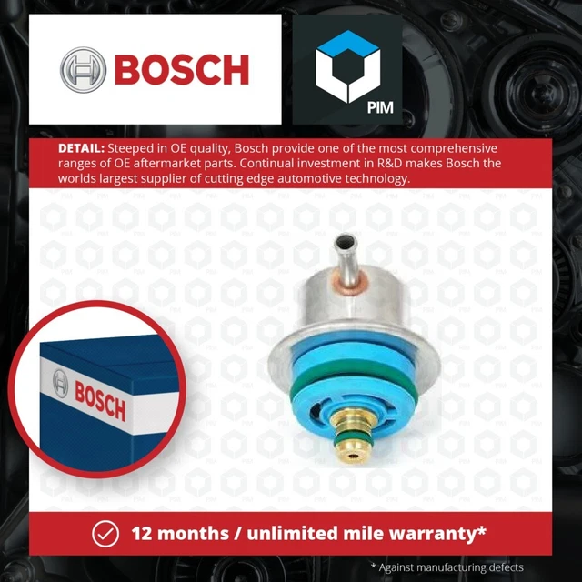 Regolatore pressione carburante adatto per BMW 735 E38 3.5 96 a 01 Bosch 13531436110 qualità