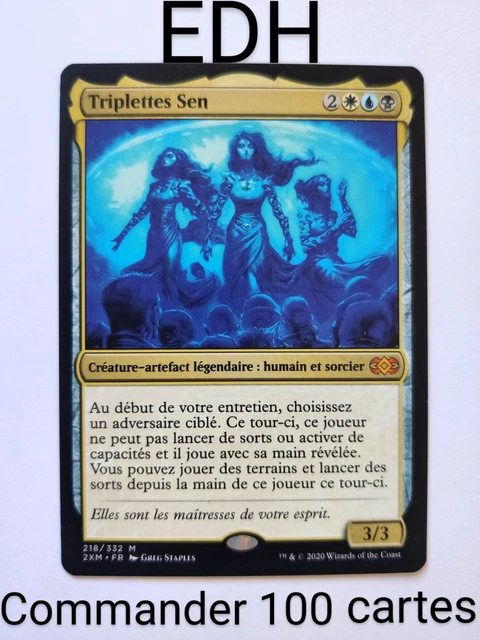 sen triplets mtg commander deck Sen Triplets Steal Theft Copy Bounce Magic MTG Commander Deck main image 1