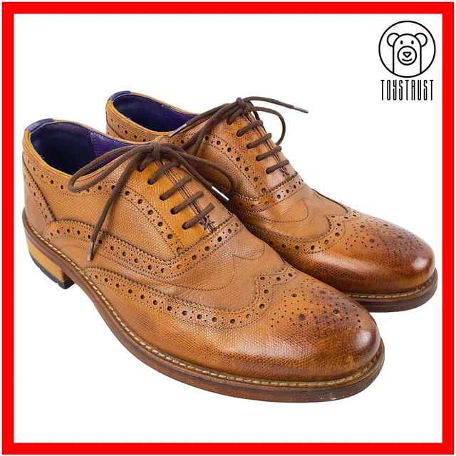TED BAKER GURI 8 Mens Leather Oxford Brogues Shoes UK 8 EU  display picture 1