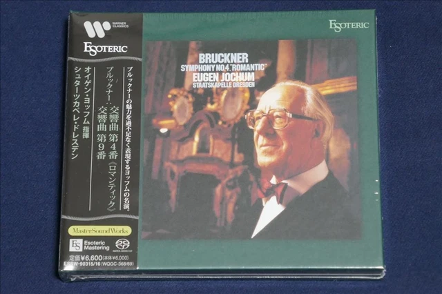 ESOTERIC BRUCKNER SYMPHONY No.4 “Romantic” & No.9 JOCHUM New JP2
