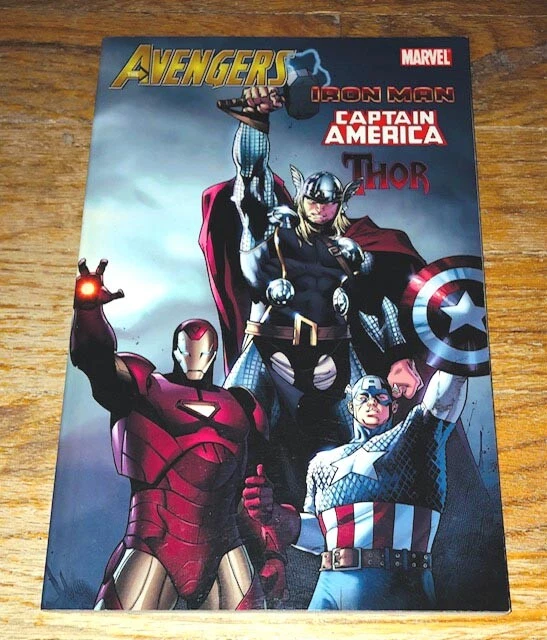The Avengers: Iron Man Captain America Thor Marvel Graphic Novel Comic TPB Tobin
