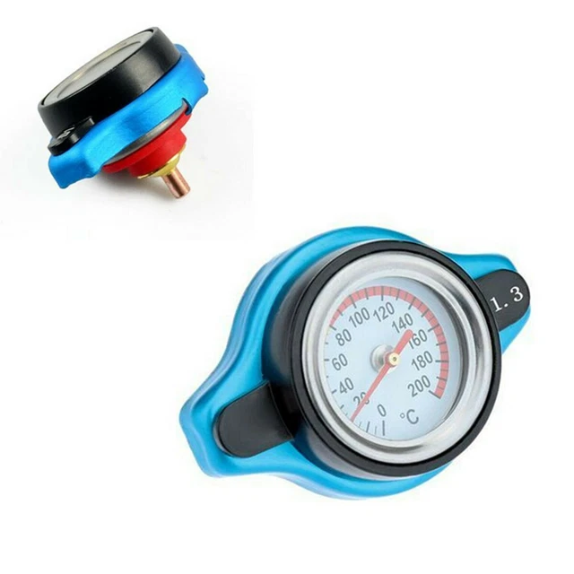 Radiator cap with gauge Clearance