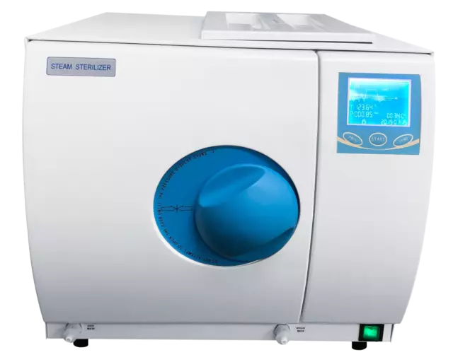 Nouveau stérilisateur d'autoclave à vapeur sous vide dentaire de 12 litres...