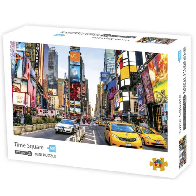 1000 mini piece Time Square Puzzles Adult DIY Attractions Jigsaw Puzzle Kids Toy