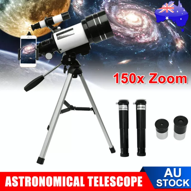 Astronomical Telescope With Tripod 150x Zoom HD Outdoor Monocular 70mm Aperture