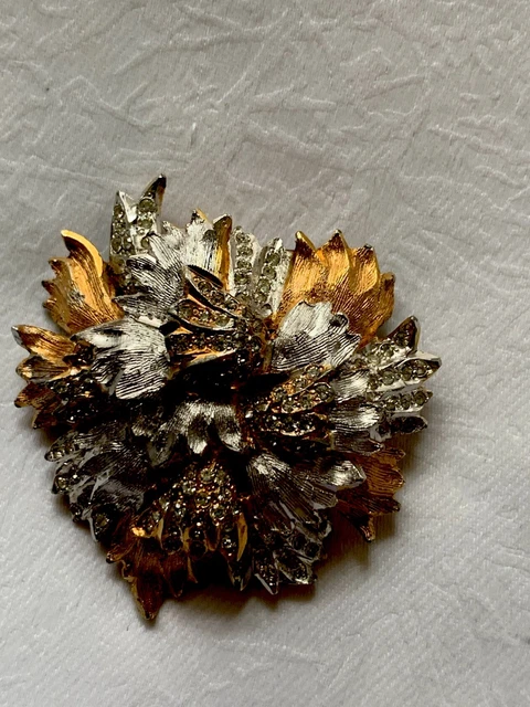 Broche Vintage Pierre Cardin Années 50 - Éclatante Et Scintillante - Occasion